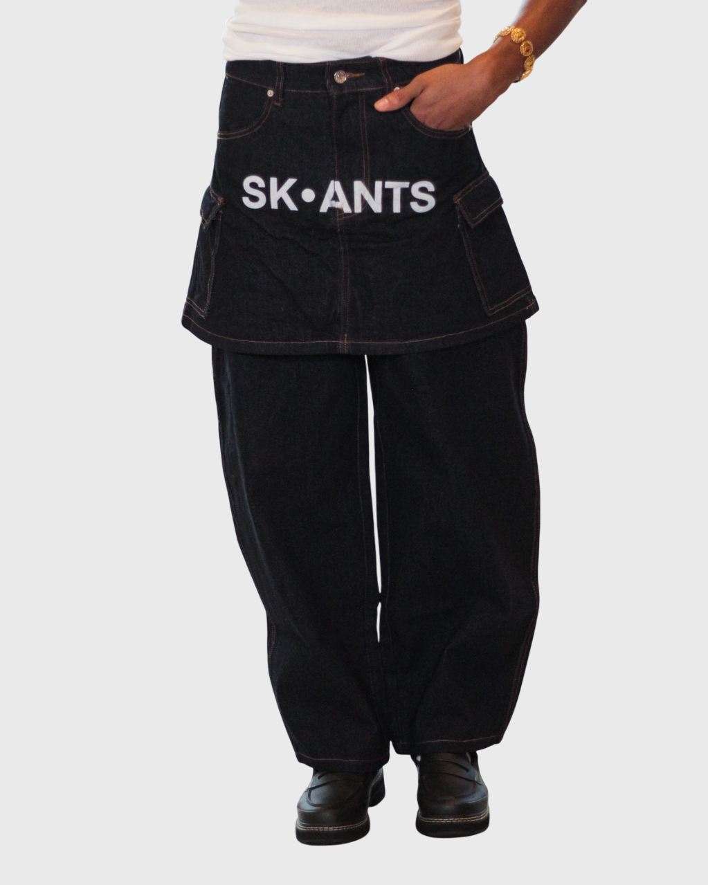 ORIGINAL COLLECTIBLE SK•ANTS RAW DENIM
