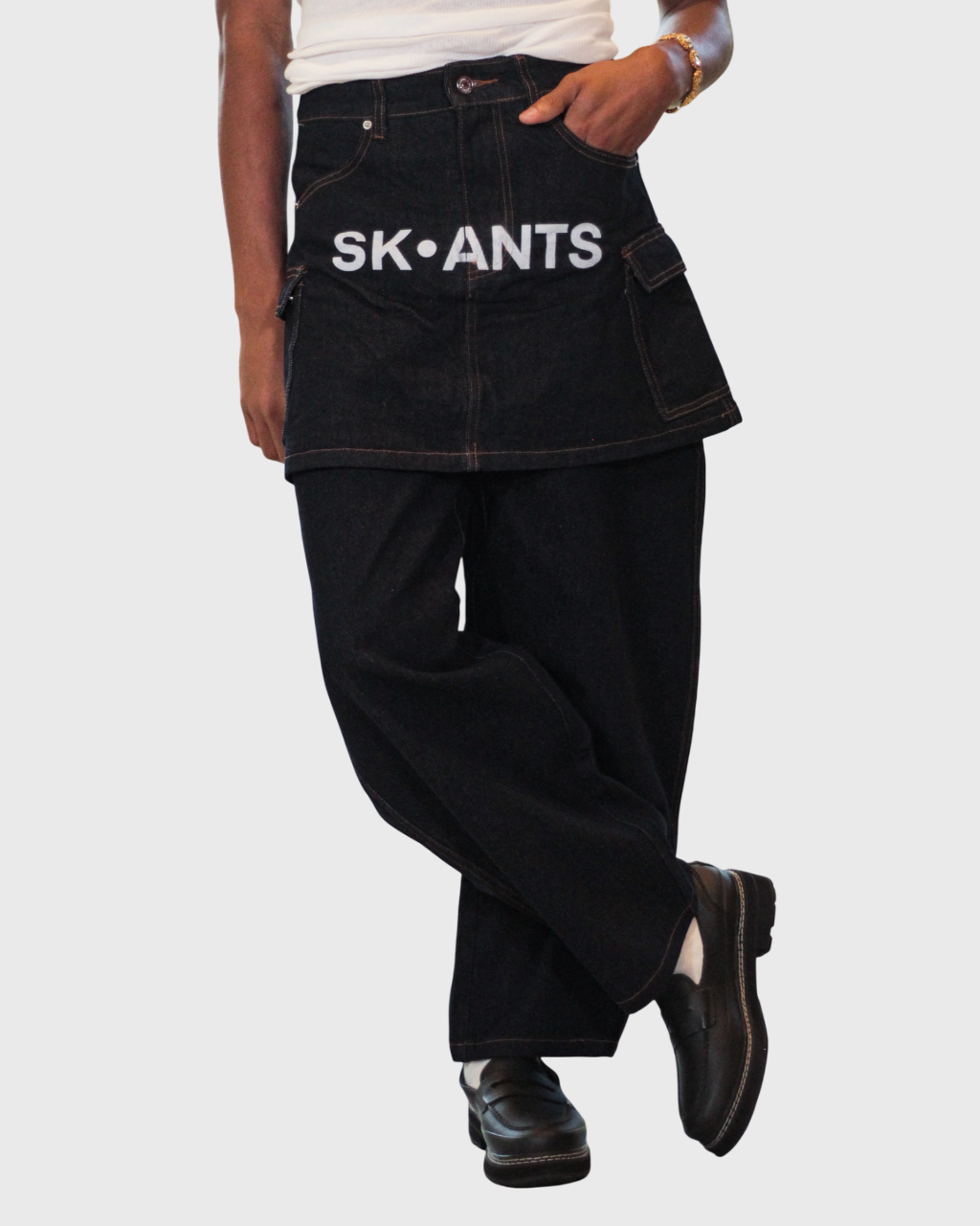 ORIGINAL COLLECTIBLE SK•ANTS RAW DENIM