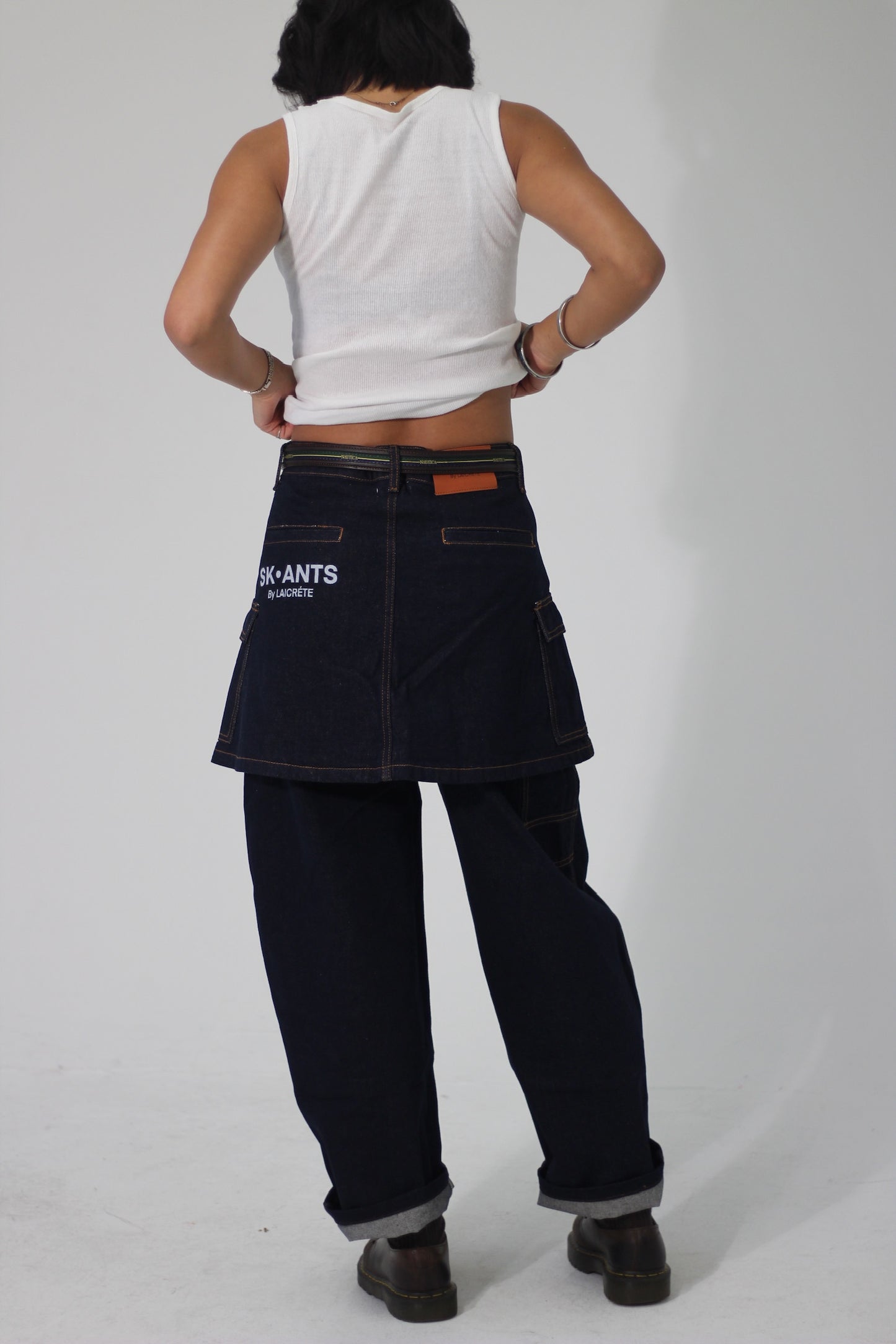 CLASSIC SK•ANTS RAW DENIM