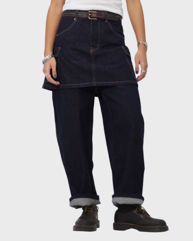 CLASSIC SK•ANTS RAW DENIM