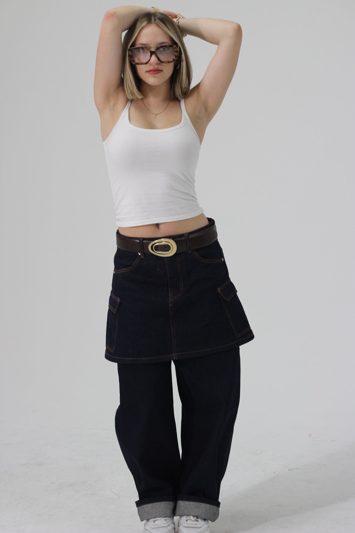 CLASSIC SK•ANTS RAW DENIM