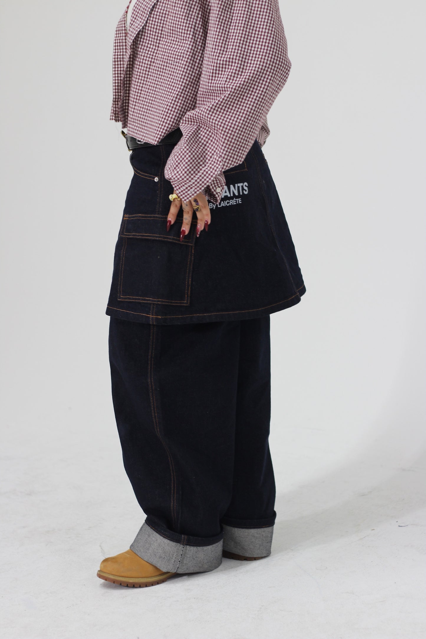 CLASSIC SK•ANTS RAW DENIM