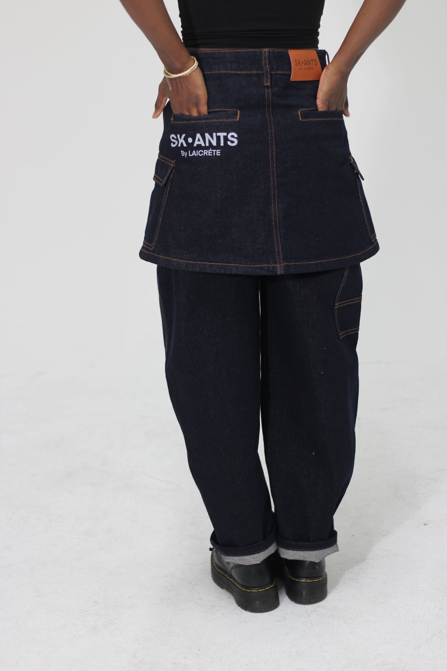 CLASSIC SK•ANTS RAW DENIM